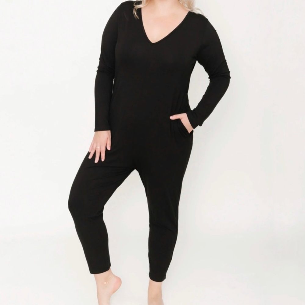 Smash + Tess | The‎ Friday Romper in Midnight Black Size XXS